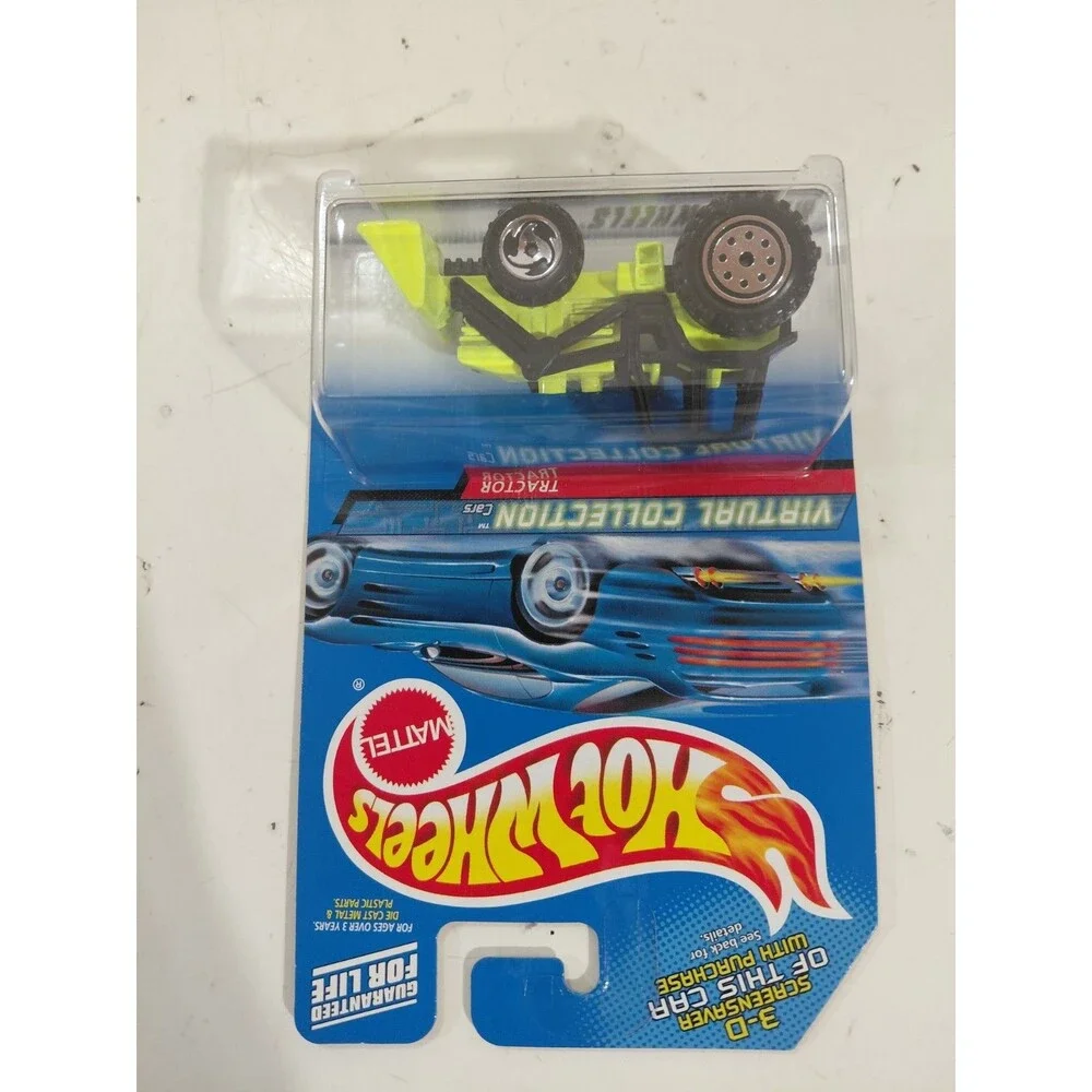 NIP Hot Wheels Virtual Collection 1:64 Die Cast Tractor w/ Front End loader